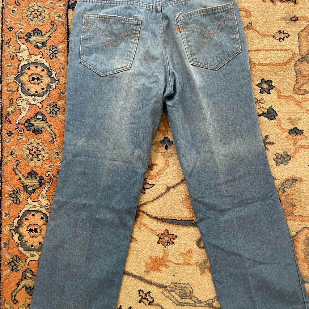Classic Men's Light Blue Denim Jeans